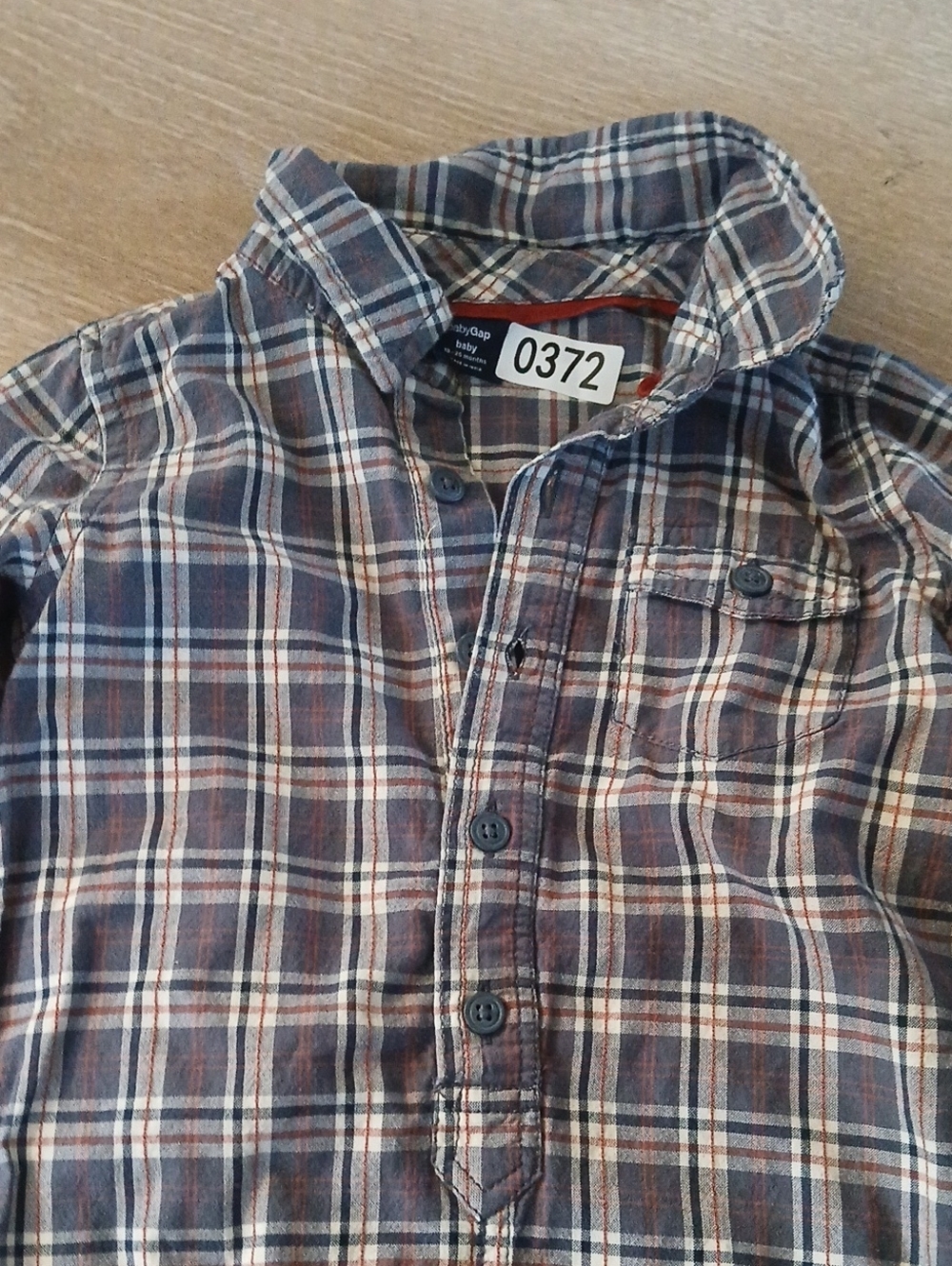 Baby GAP Baby Plaid Jumpsuit Romper 18-24 Months Cotton Lightweight - Picture 13 of 13